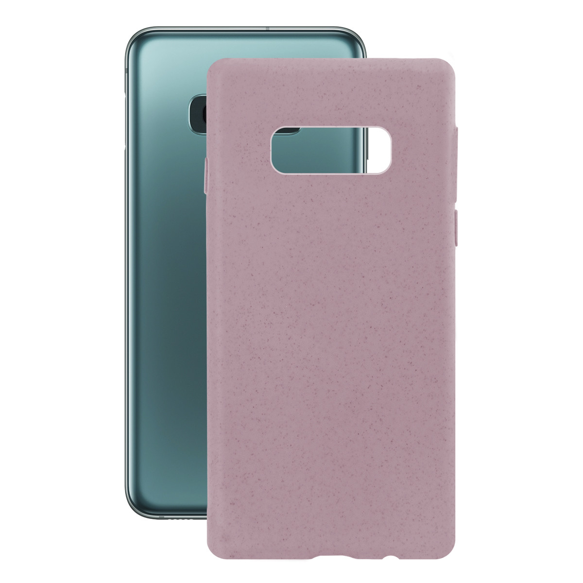 Husa Cover Soft Ksix Eco-Friendly pentru Samsung Galaxy S10e Roz thumb