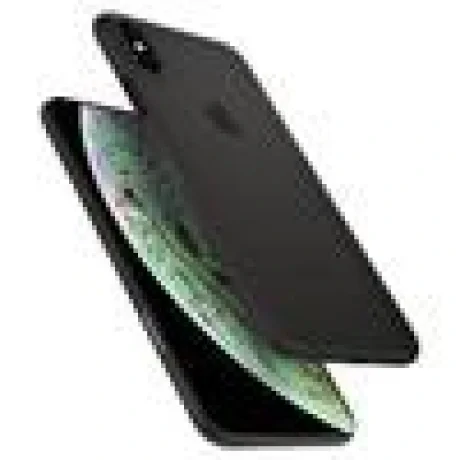 Husa Cover Spigen AirSkin pentru iPhone XR Black