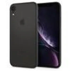 Husa Cover Spigen AirSkin pentru iPhone XR Black