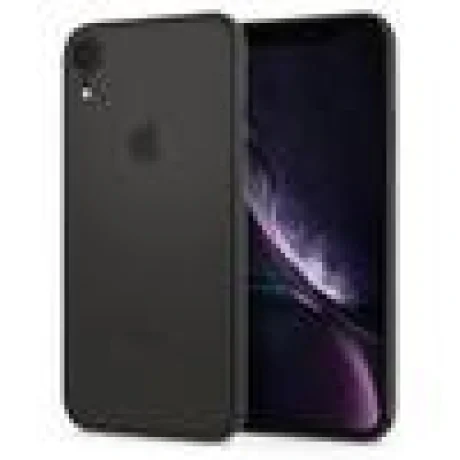 Husa Cover Spigen AirSkin pentru iPhone XR Black