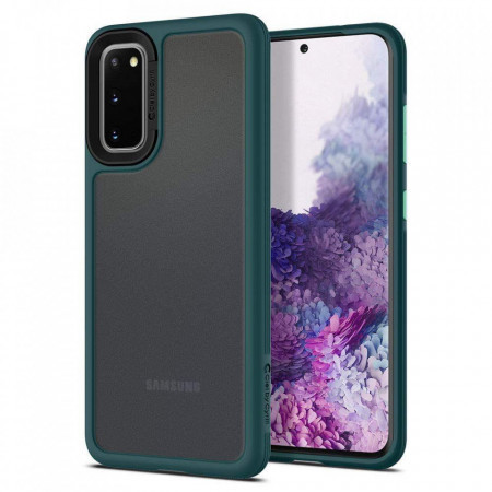 Husa Cover Spigen Ciel Color Brick pentru Samsung Galaxy S20 Green thumb