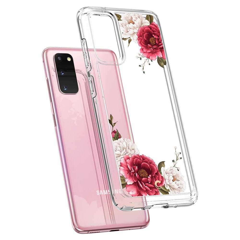 Husa Cover Spigen Ciel Floral pentru Samsung Galaxy S20 Red thumb