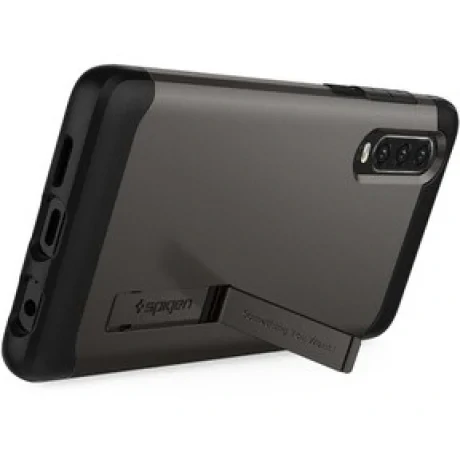 Husa Cover Spigen Gauntlet pentru Huawei P30 Gunmental Grey