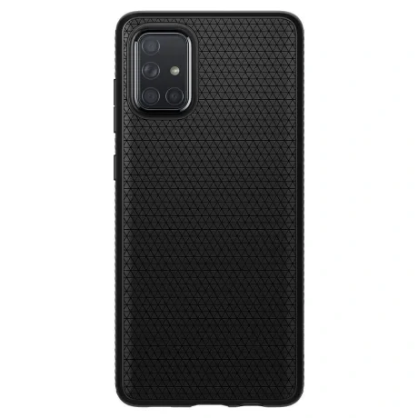 Husa Cover Spigen Liquid Air pentru Samsung Galaxy A51 Matte Negru