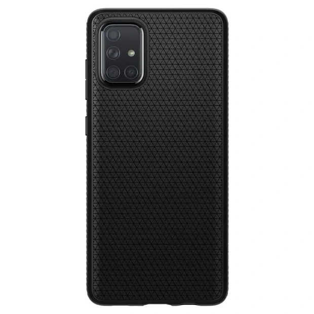 Husa Cover Spigen Liquid Air pentru Samsung Galaxy A51 Matte Negru