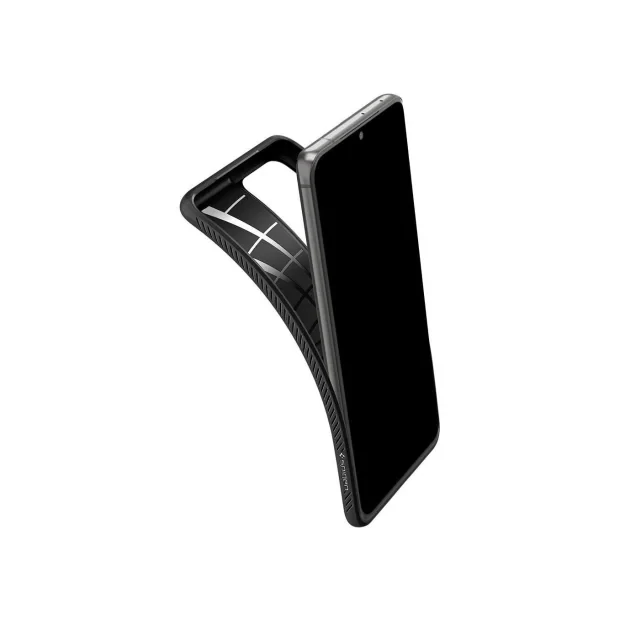 Husa Cover Spigen Liquid Air pentru Samsung Galaxy S21 Ultra Matte Black