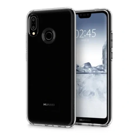 Husa Cover Spigen Liquid Crystal pentru Huawei P20 Lite Clear