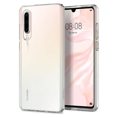Husa Cover Spigen Liquid Crystal pentru Huawei P30 Clear