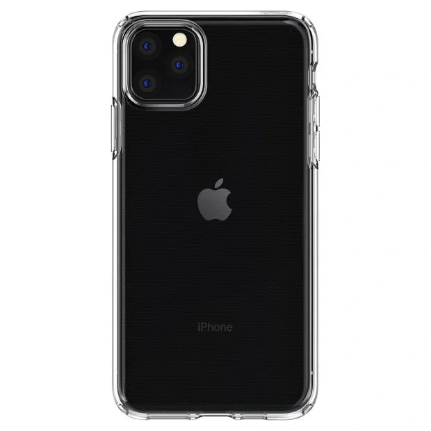 Husa Cover Spigen Liquid Crystal pentru iPhone 11 Pro Transparent