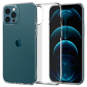 Husa Cover Spigen Liquid Crystal pentru iPhone 12/12 Pro Clear