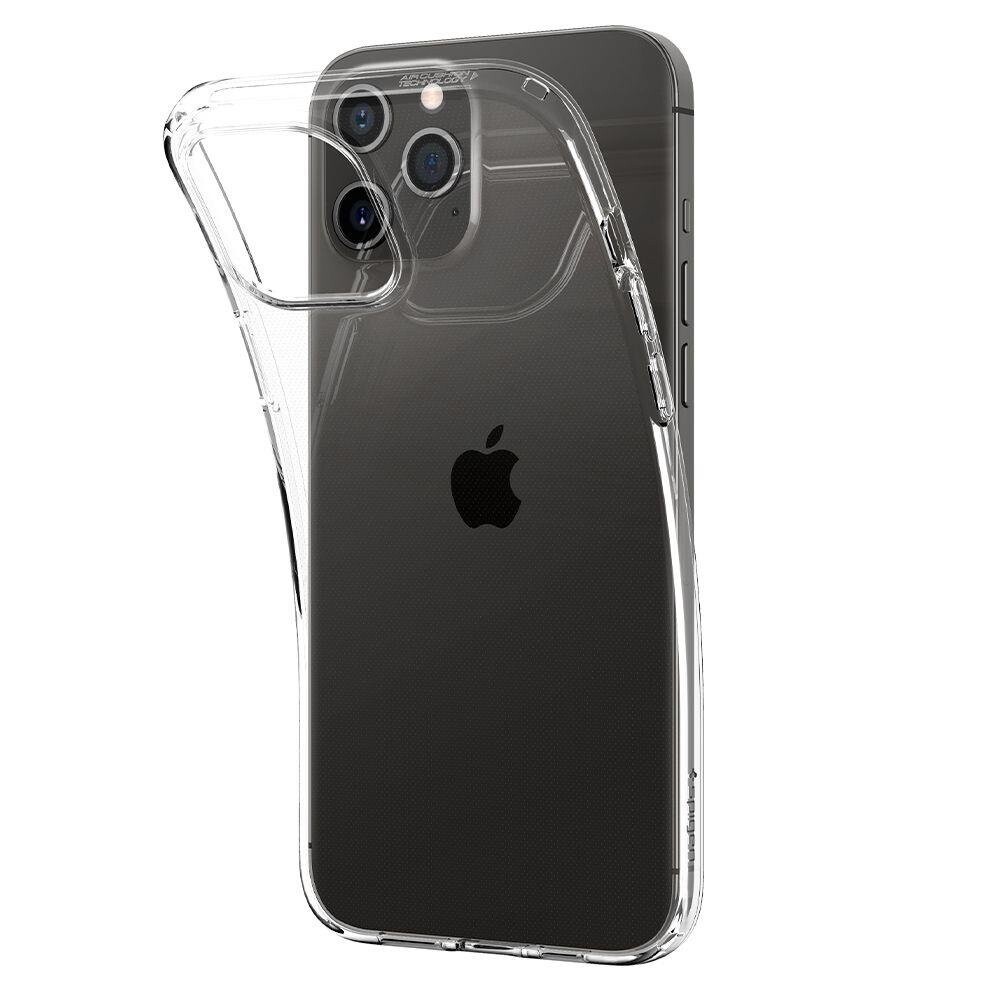 Husa Cover Spigen Liquid Crystal pentru iPhone 12/12 Pro Clear thumb