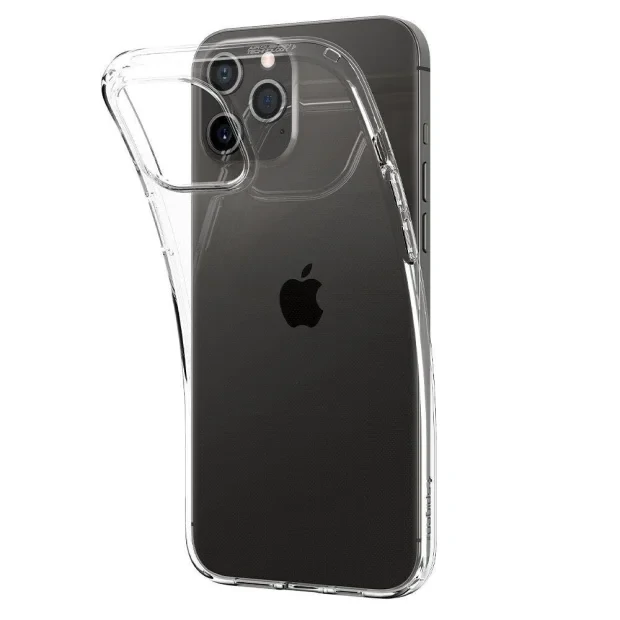 Husa Cover Spigen Liquid Crystal pentru iPhone 12/12 Pro Clear