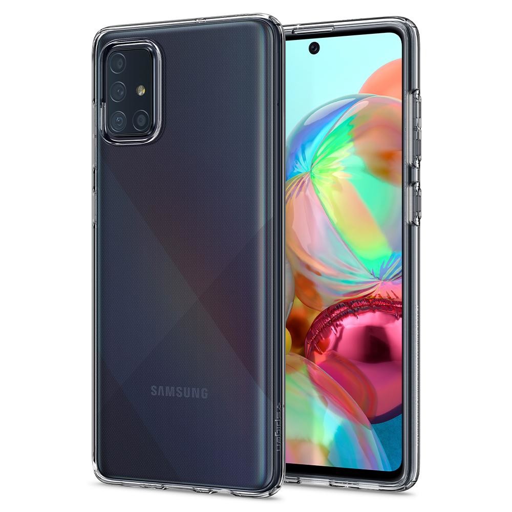 Husa Cover Spigen Liquid Crystal pentru Samsung Galaxy A20e Clear thumb