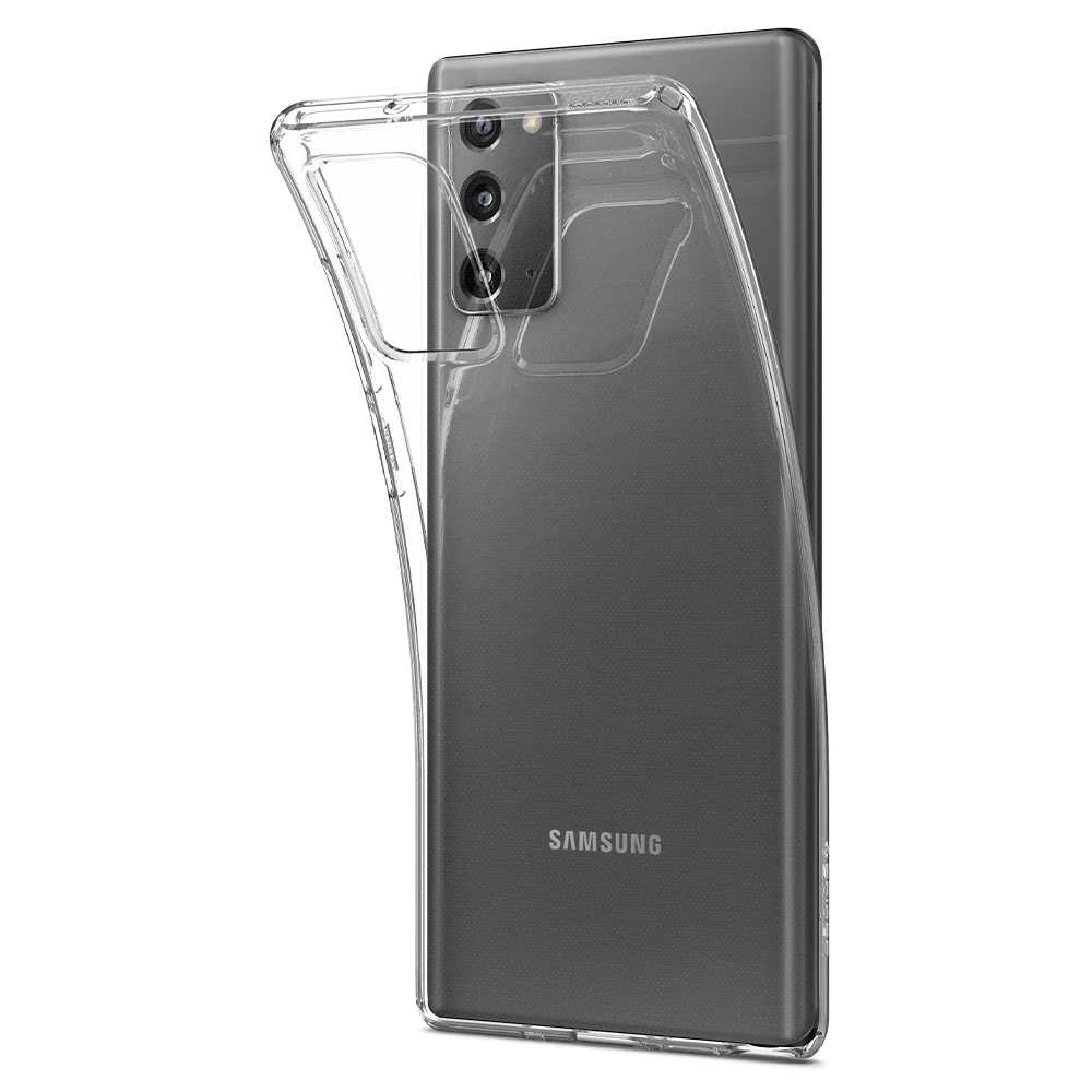 Husa Cover Spigen Liquid Crystal pentru Samsung Galaxy Note 20 Clear thumb
