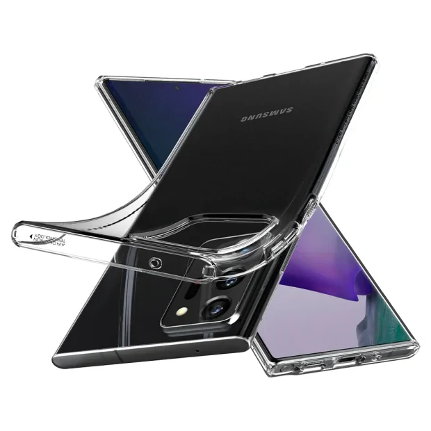 Husa Cover Spigen Liquid Crystal pentru Samsung Galaxy Note 20 Ultra Clear