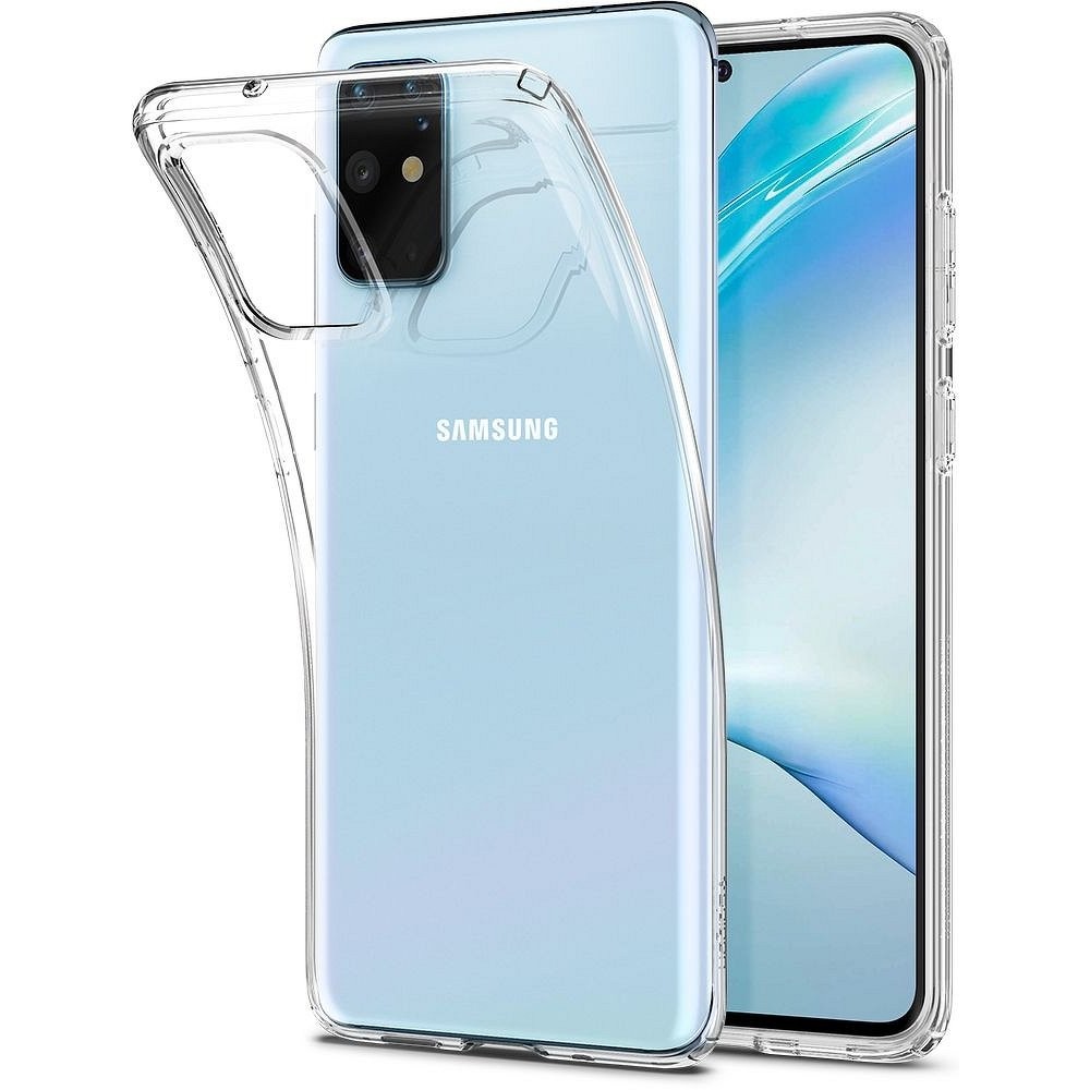 Husa Cover Spigen Liquid Crystal pentru Samsung Galaxy S20 Plus Clear thumb