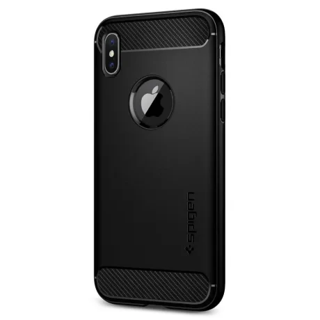 Husa Cover Spigen Rugged Armor pentru Huawei P30 Matte Black