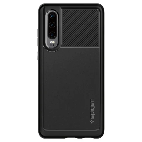Husa Cover Spigen Rugged Armor pentru Huawei P40 Matte Black