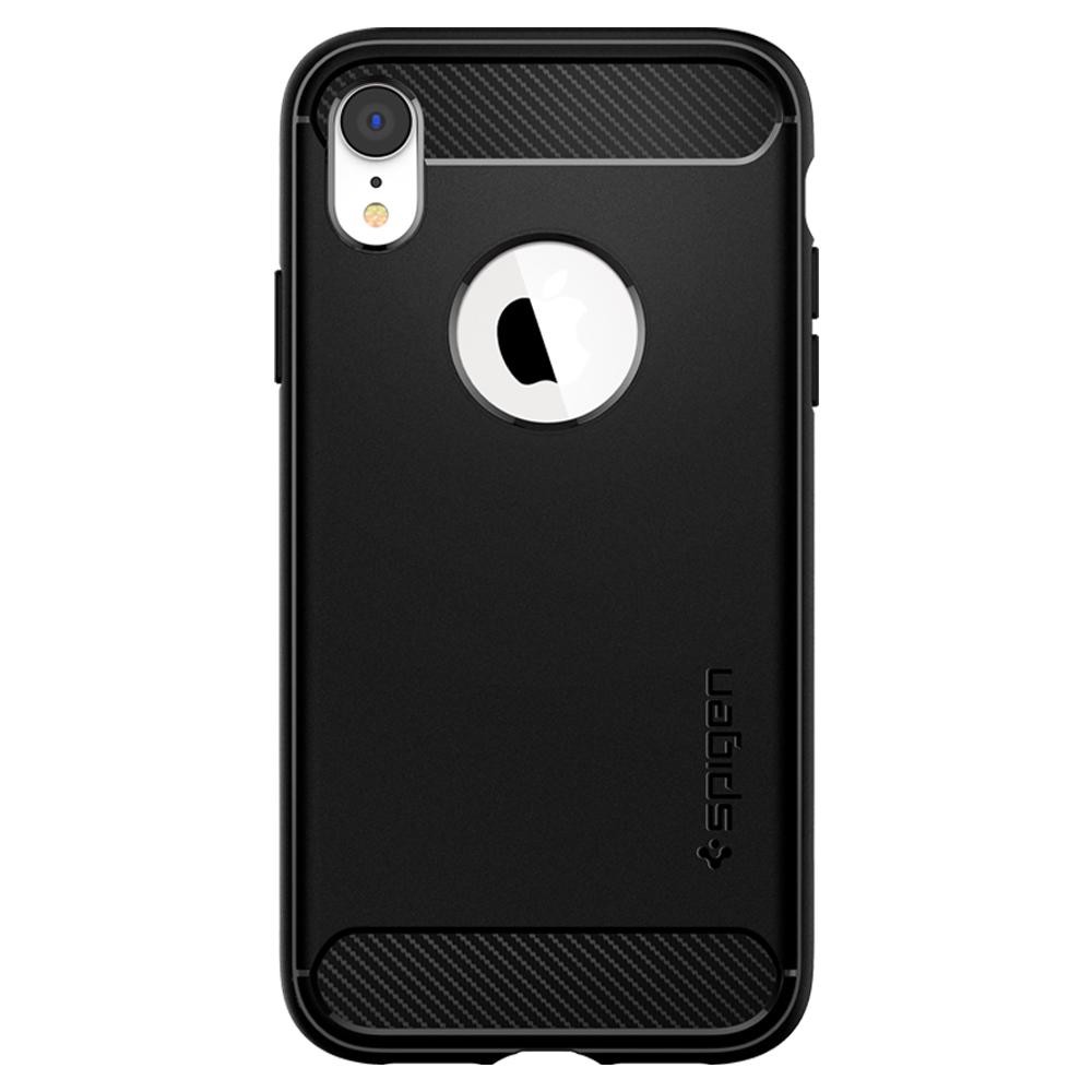 Husa Cover Spigen Rugged Armor pentru iPhone XR Matte Black thumb