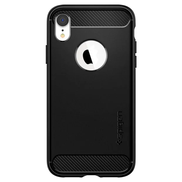 Husa Cover Spigen Rugged Armor pentru iPhone XR Matte Black