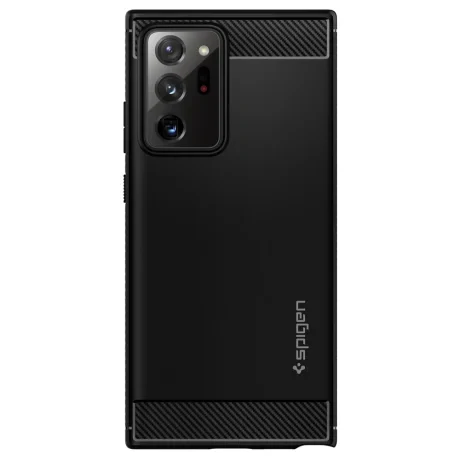 Husa Cover Spigen Rugged Armor pentru Samsung Galaxy Note 20 Ultra Matte Black