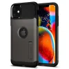 Husa Cover Spigen Slim Armor pentru iPhone 11 Pro Max Gunmetal Gri