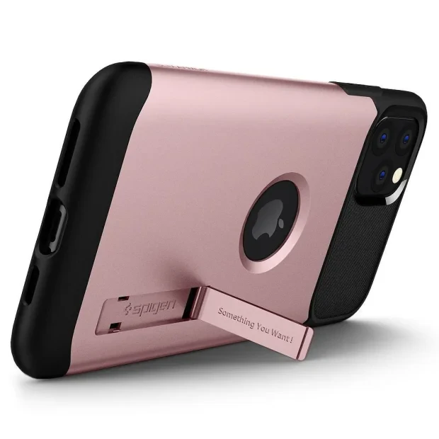 Husa Cover Spigen Slim Armor pentru iPhone 11 Pro Rose Gold