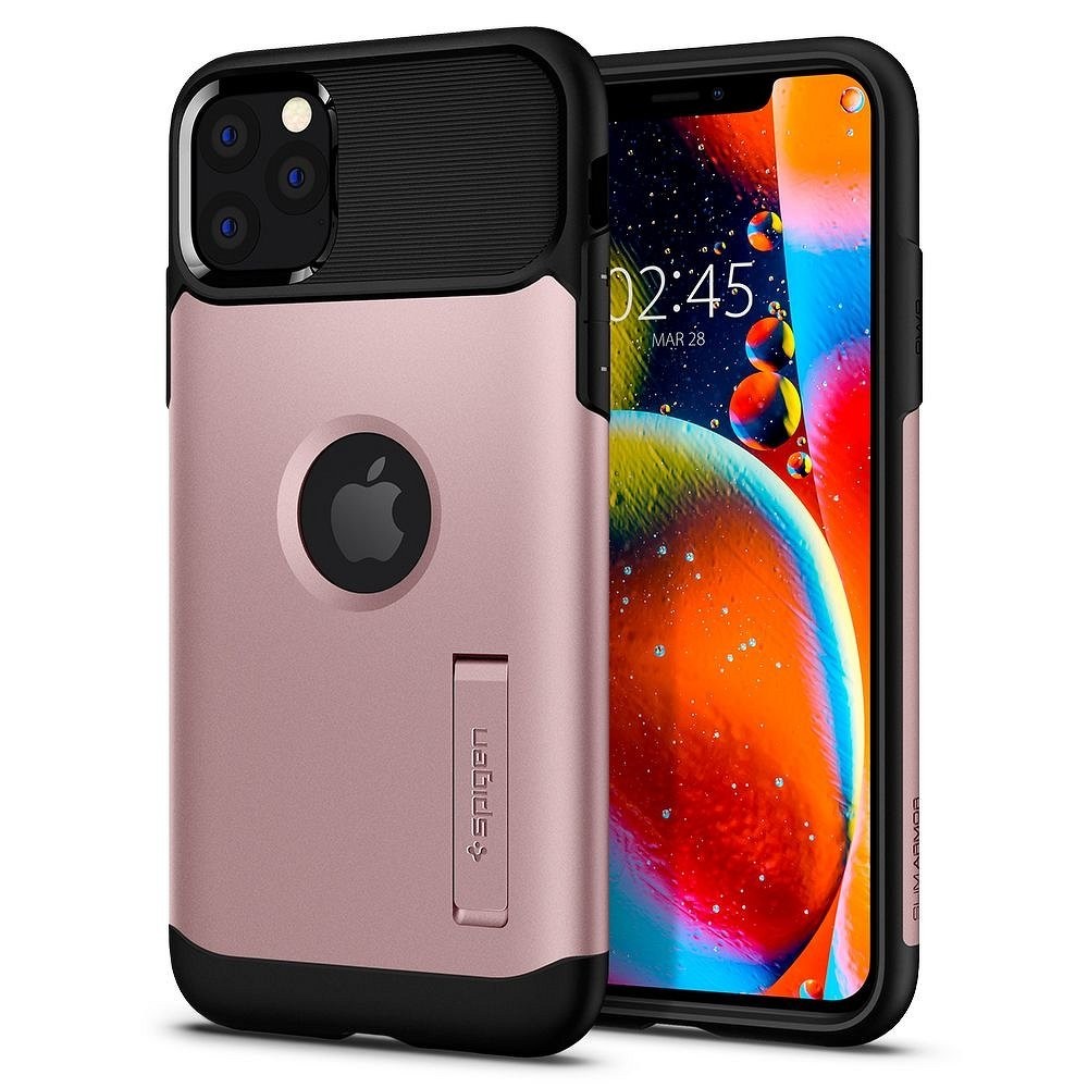 Husa Cover Spigen Slim Armor pentru iPhone 11 Pro Rose Gold thumb