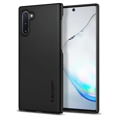 Husa Cover Spigen Thin Fit pentru Samsung Galaxy Note 10 Black