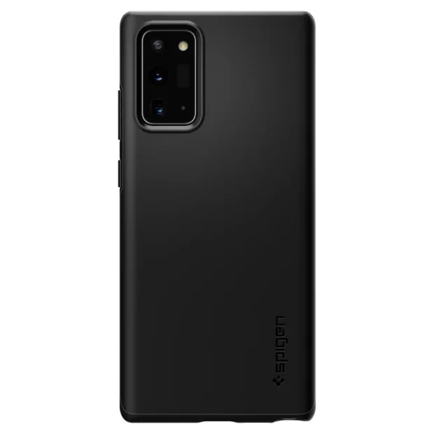 Husa Cover Spigen Thin Fit pentru Samsung Galaxy Note 20 Black