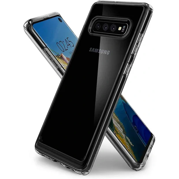 Husa Cover Spigen Ultra Hybrid pentru Samsung Galaxy S10e Crystal Clear