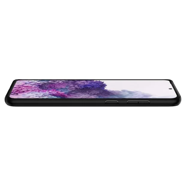 Husa Cover Spigen Ultra Hybrid pentru Samsung Galaxy S20 Plus Matte Black