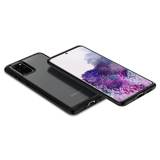 Husa Cover Spigen Ultra Hybrid pentru Samsung Galaxy S20 Plus Matte Black