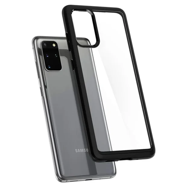 Husa Cover Spigen Ultra Hybrid pentru Samsung Galaxy S20 Plus Matte Black