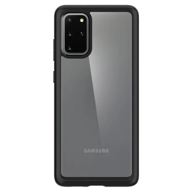 Husa Cover Spigen Ultra Hybrid pentru Samsung Galaxy S20 Plus Matte Black