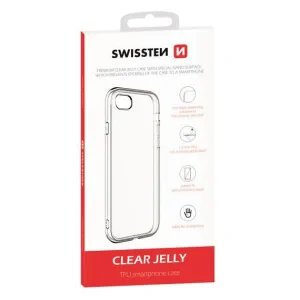 Husa Cover Swissten Silicon Jelly pentru Huawei Nova 5T Transparent