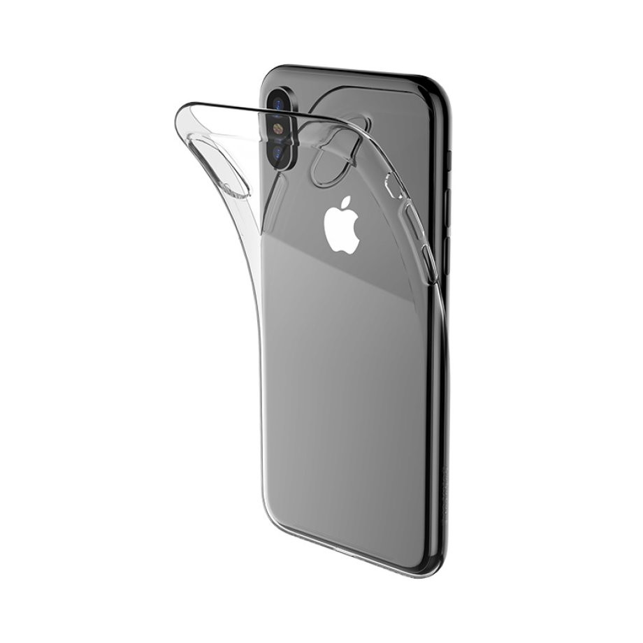 Husa Cover Swissten Silicon Jelly pentru iPhone X/Xs Transparent thumb