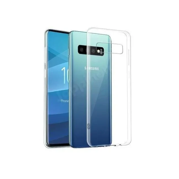 Husa Cover Swissten Silicon Jelly pentru Samsung Galaxy S10 Transparent