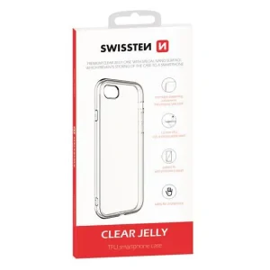 Husa Cover Swissten Silicon Jelly pentru Samsung Galaxy S20 Plus Transparent