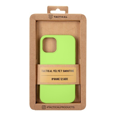 Husa Cover Tactical Velvet Smoothie pentru iPhone 12 Mini Avocado thumb