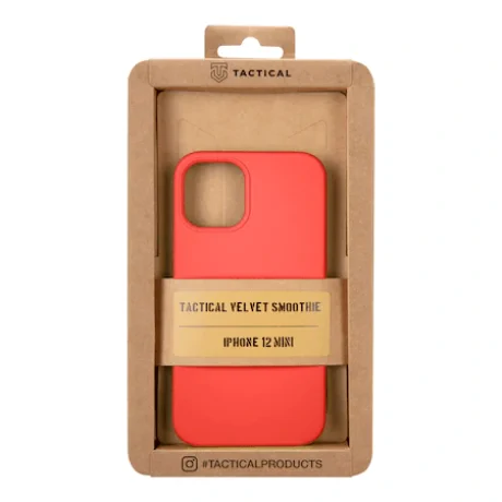 Husa Cover Tactical Velvet Smoothie pentru iPhone 12 Mini Chilli