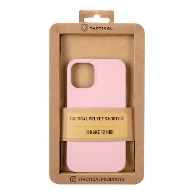 Husa Cover Tactical Velvet Smoothie pentru iPhone 12 Mini Pink Panther