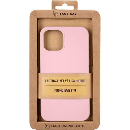 Husa Cover Tactical Velvet Smoothie pentru iPhone 12/12 Pro Pink Panther thumb
