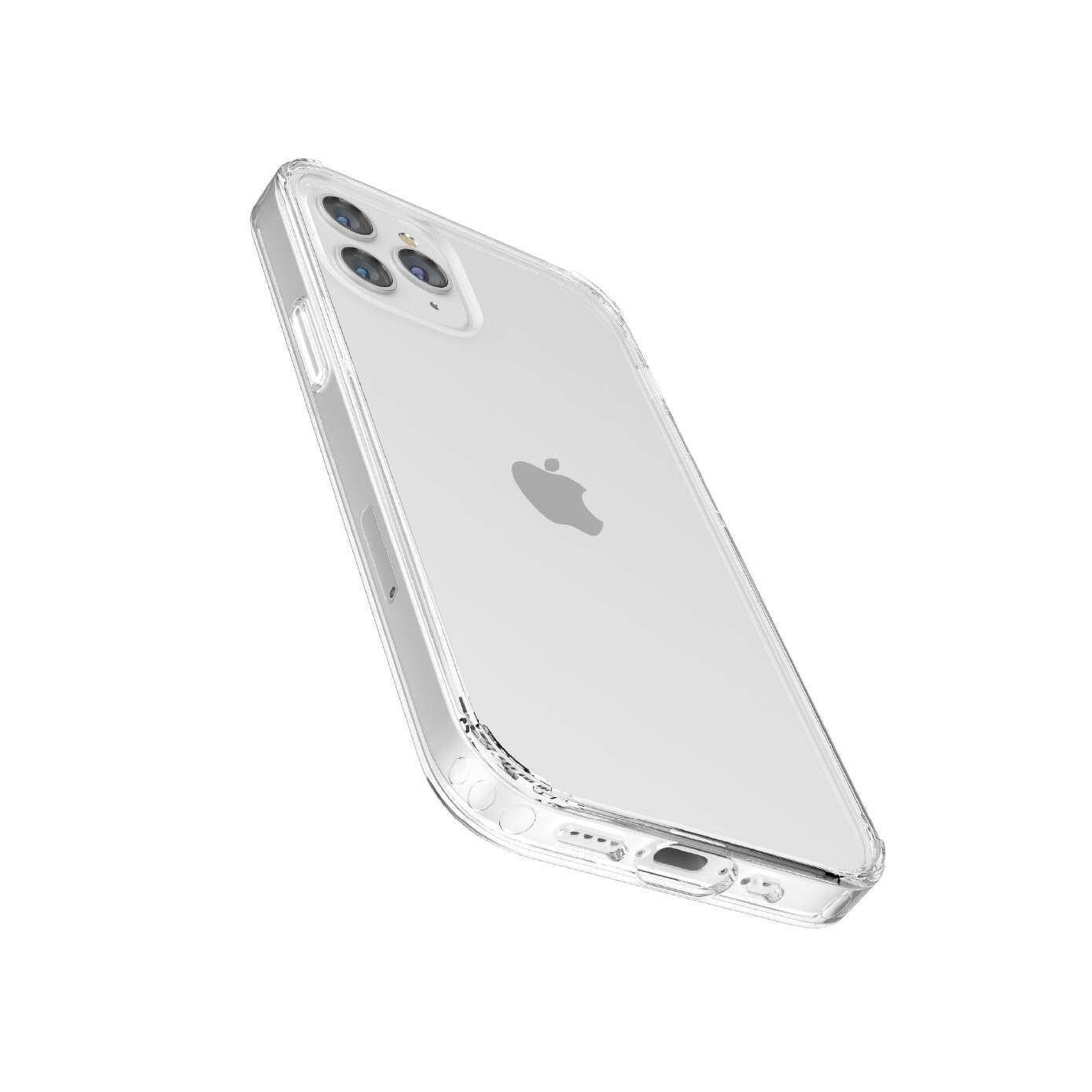 Husa Cover TPU AmazingThing Antimicrobial pentru iPhone 12 Pro Max Transparent thumb