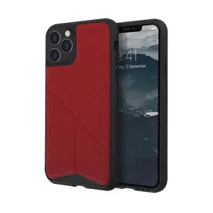 Husa Cover TPU-Textil Uniq Rigor pentru iPhone 11 Pro Max UNIQ-IP6.5HYB(2019)-TRSFRED Rosu