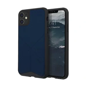 Husa Cover TPU-Textil Uniq Rigor pentru iPhone 11 UNIQ-IP6.1HYB(2019)-TRSFBLU Albastru