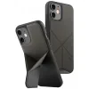 Husa Cover TPU-Textil Uniq Rigor pentru iPhone 12 Mini  Gri