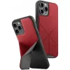 Husa Cover TPU-Textil Uniq Rigor pentru iPhone 12 Pro Max Rosu