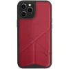 Husa Cover TPU-Textil Uniq Rigor pentru iPhone 12 Pro Max Rosu