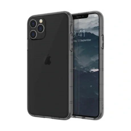 Husa Cover TPU Uniq Air Fender Antisoc pentru iPhone 11 Pro Max Gri